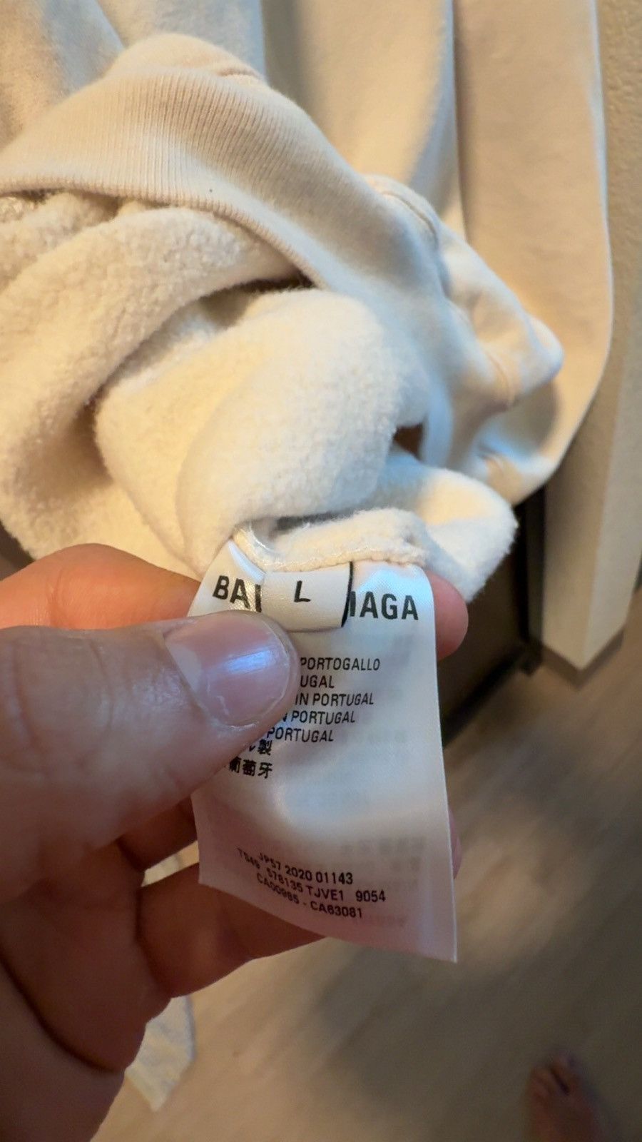 Balenciaga Balenciaga Logo Hoodie Size US L / EU 52-54 / 3 - 5 Thumbnail