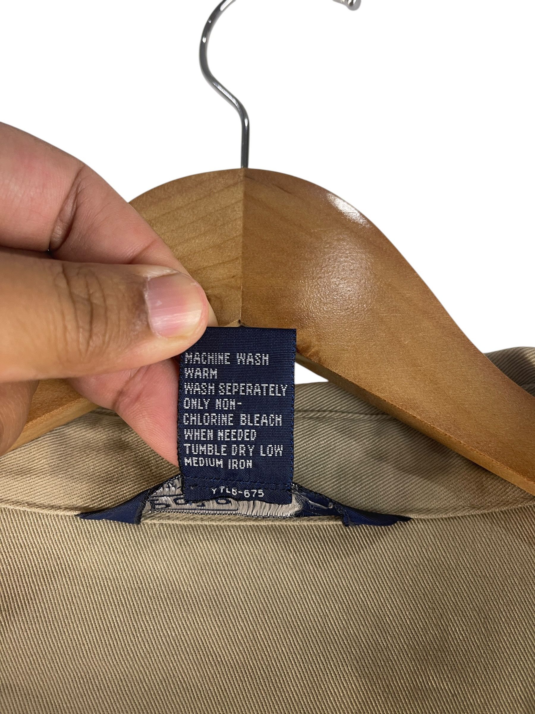 Polo Ralph Lauren Vintage Polo Ralph Lauren Jacket Beige Cotton Small Pony Size US L / EU 52-54 / 3 - 16 Thumbnail