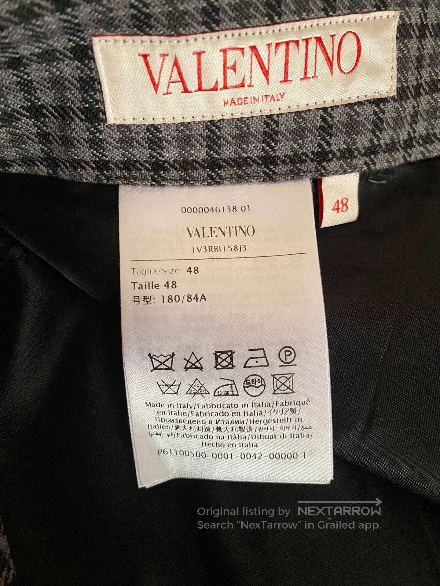Valentino Valentino Men's Wool Blend Casual Pants. Size US 28 / EU 44 - 8 Thumbnail
