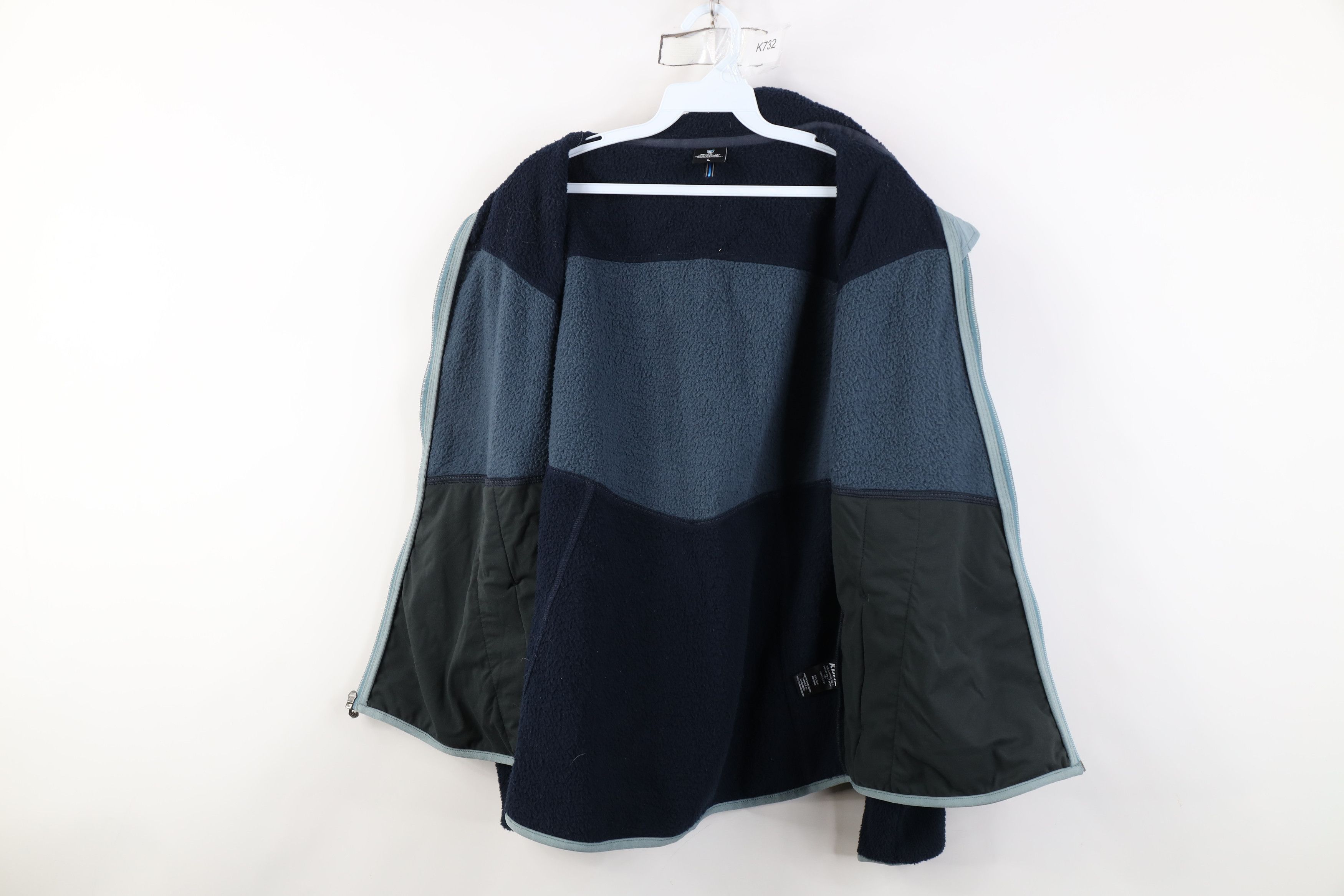 Kuhl Kuhl Mountain Color Block Prism Full Zip Fleece Jacket Blue Size L / US 10 / IT 46 - 9 Thumbnail