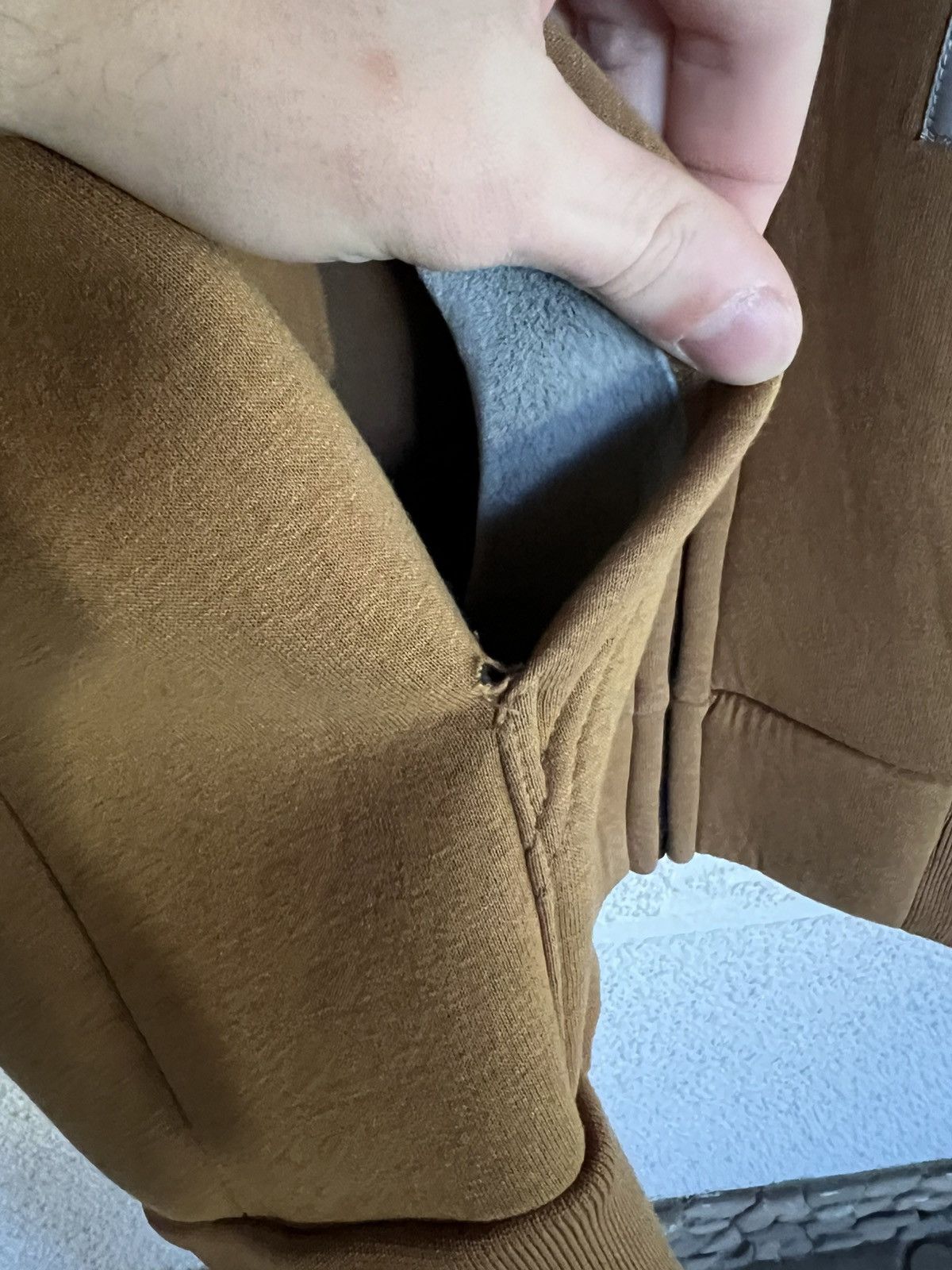 Carhartt Carhartt VintageThermal Lined Hoodie Zip Up Sweater thrashed Size US L / EU 52-54 / 3 - 6 Thumbnail