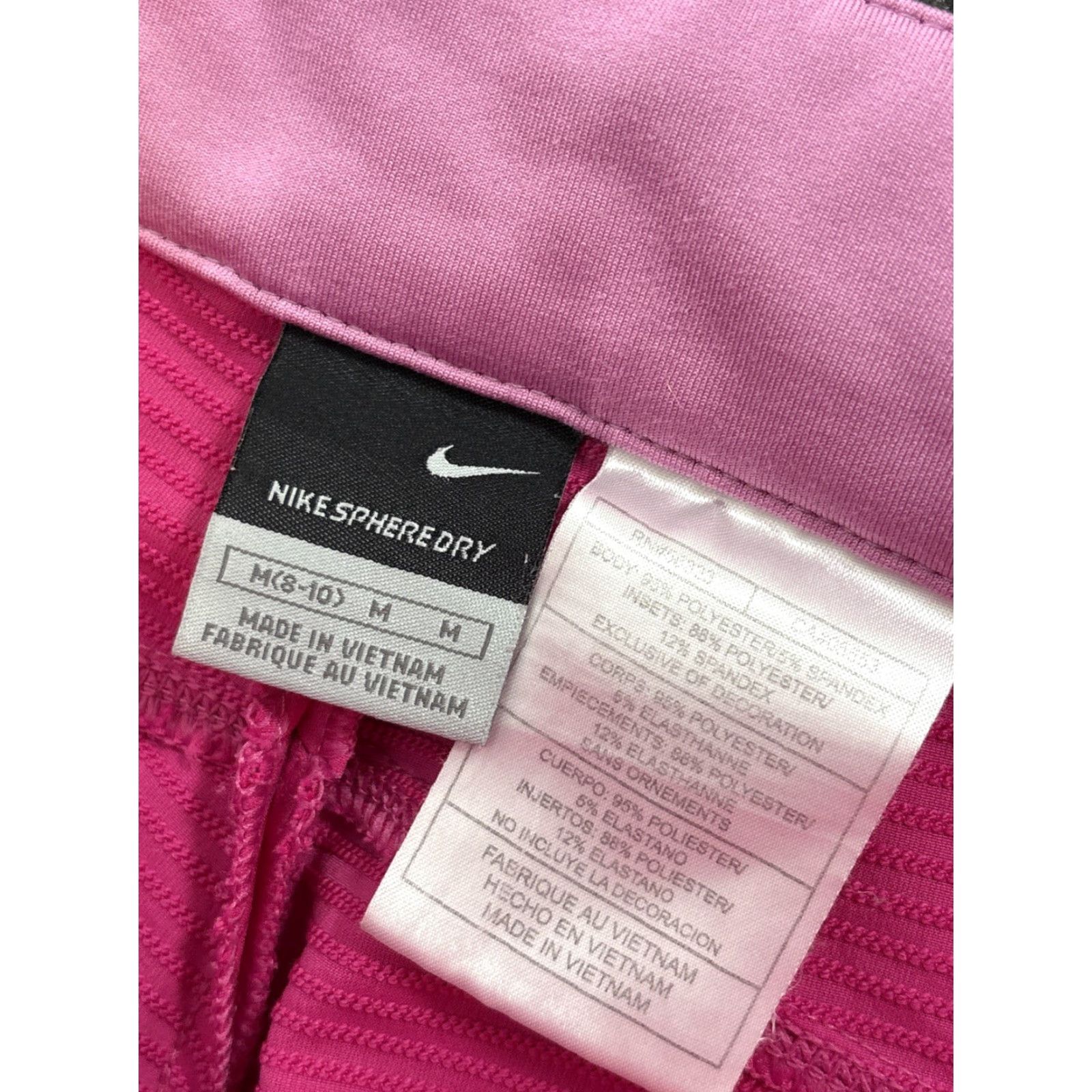 Nike VINTAGE Nike Pants Women Medium Hot Pink Baggy Cargo Y2K High Rise Khakis Straight M Womens Size 32" / US 10 / IT 46 - 6 Thumbnail
