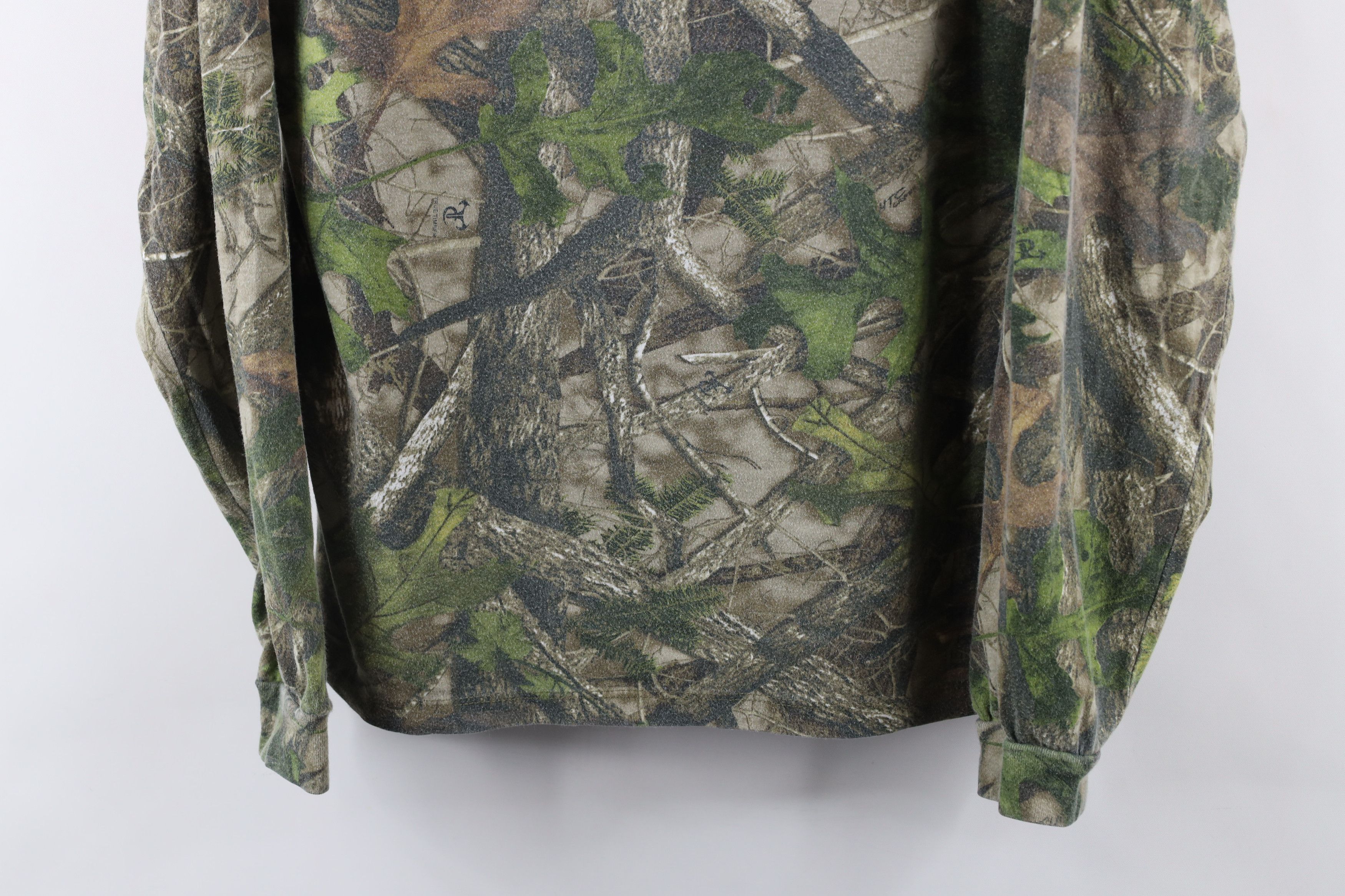 Vintage Vintage Y2K Streetwear Camouflage Long Sleeve T-Shirt Cotton Size US S / EU 44-46 / 1 - 3 Thumbnail