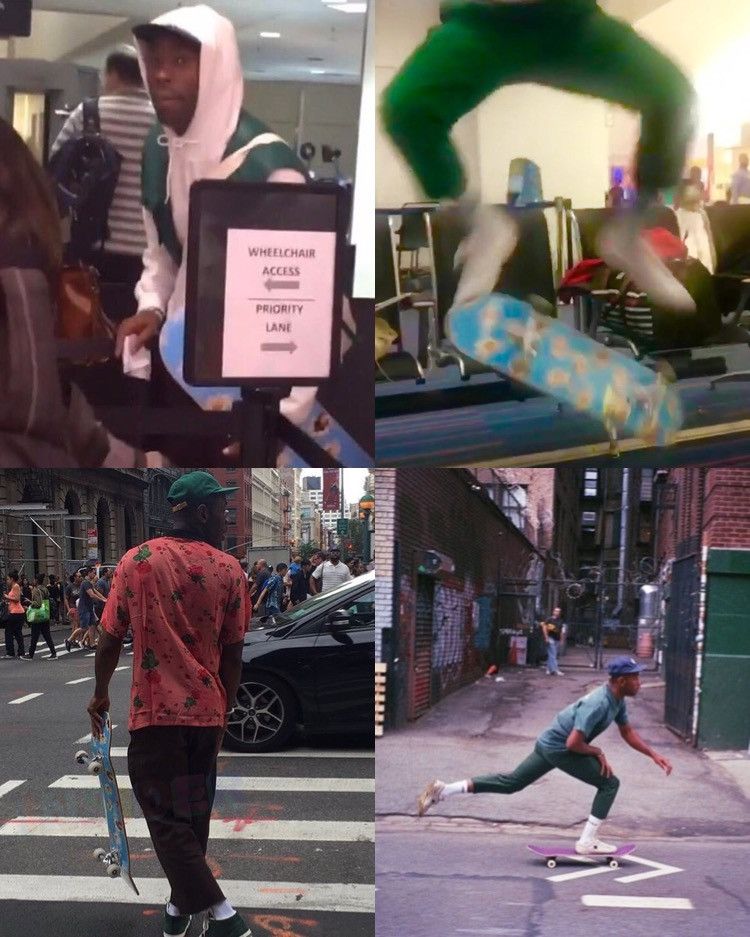 Golf Wang Tyler The Creator's personally used Skateboard deck Size ONE SIZE - 4 Thumbnail