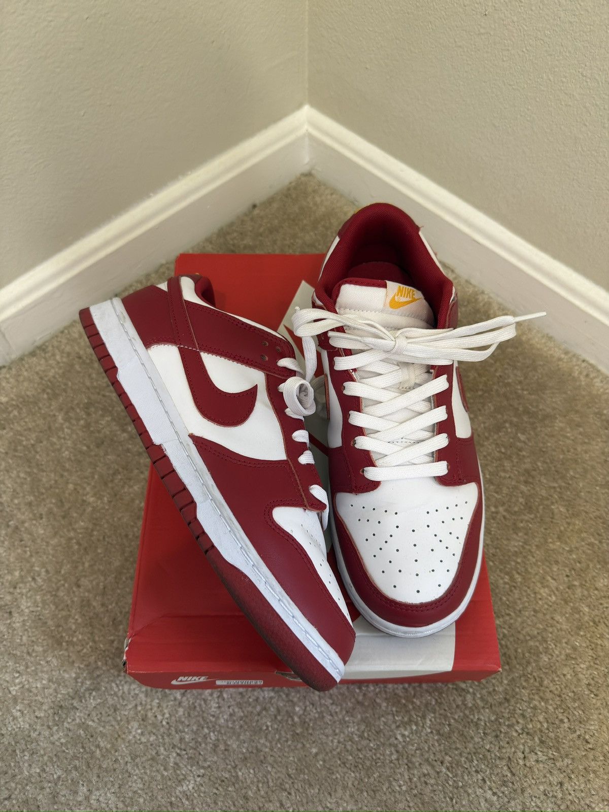 Nike Nike Dunk Low “USC” Size US 10 / EU 43 - 1 Thumbnail