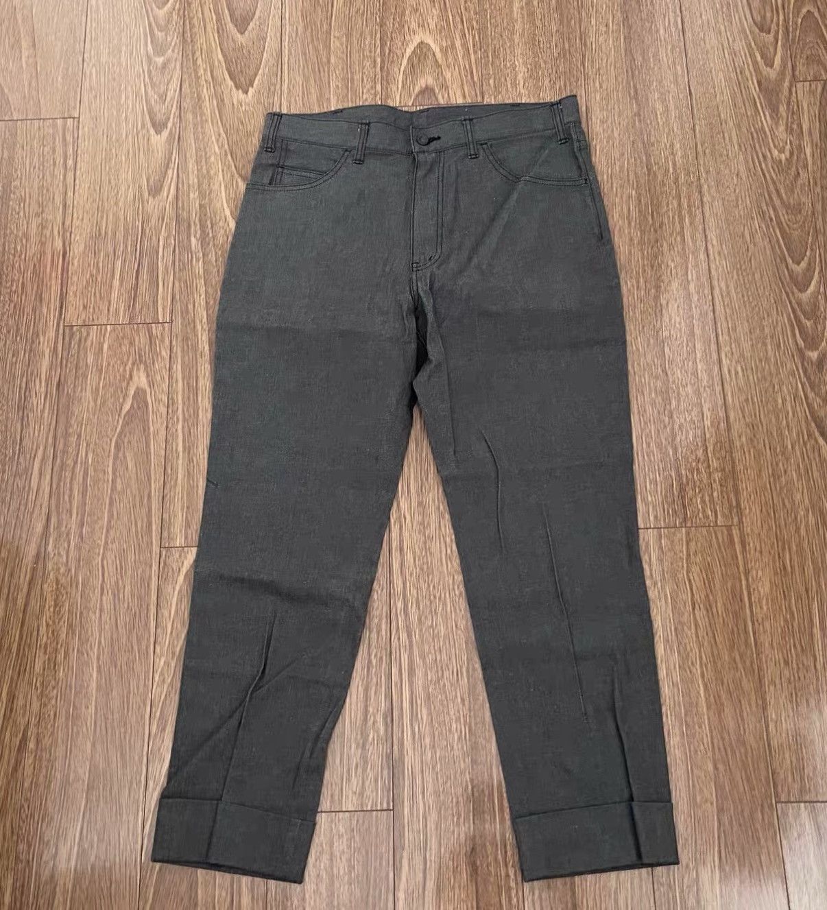 N.Hoolywood N.HOOLYWOOD N.H Cropped casual pants Size US 40 / EU 56 - 1 Thumbnail