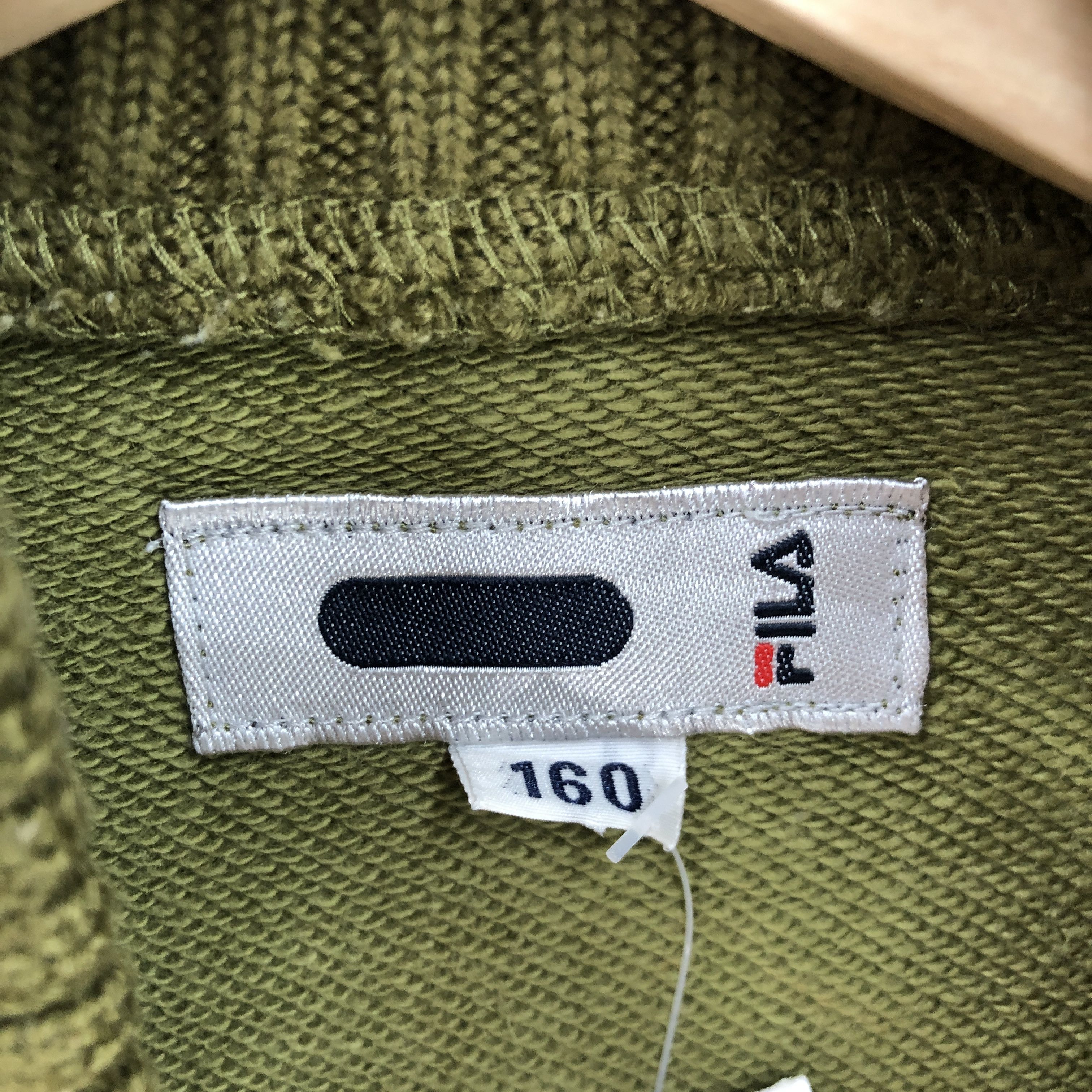 Fila Vintage Fila Sweater Fila Green Zipper Sweatshirt Size US M / EU 48-50 / 2 - 4 Thumbnail