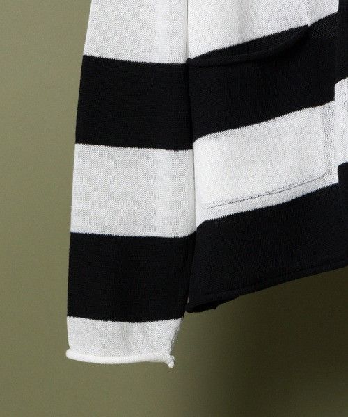 Number (N)ine Number nine SEE THROUGH STRIPED KNIT CARDIGAN Size US M / EU 48-50 / 2 - 4 Thumbnail