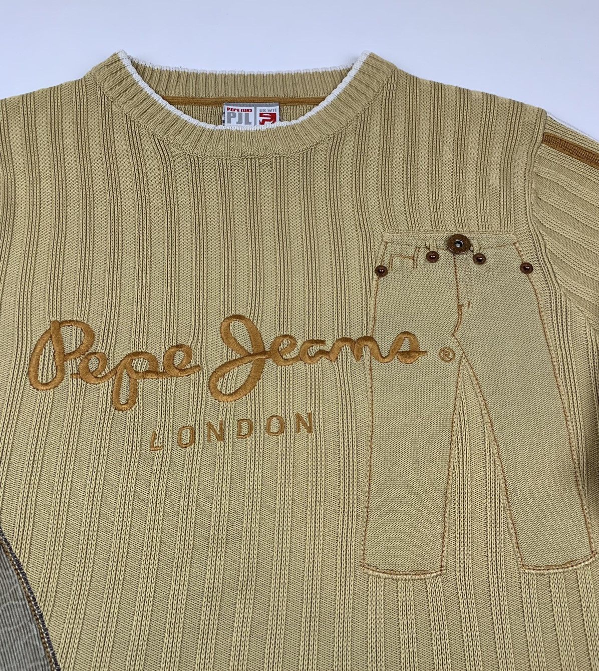 Hysteric Glamour Pepe Jeans London Crazy Vintage Sweater Y2K Style Size US M / EU 48-50 / 2 - 4 Thumbnail