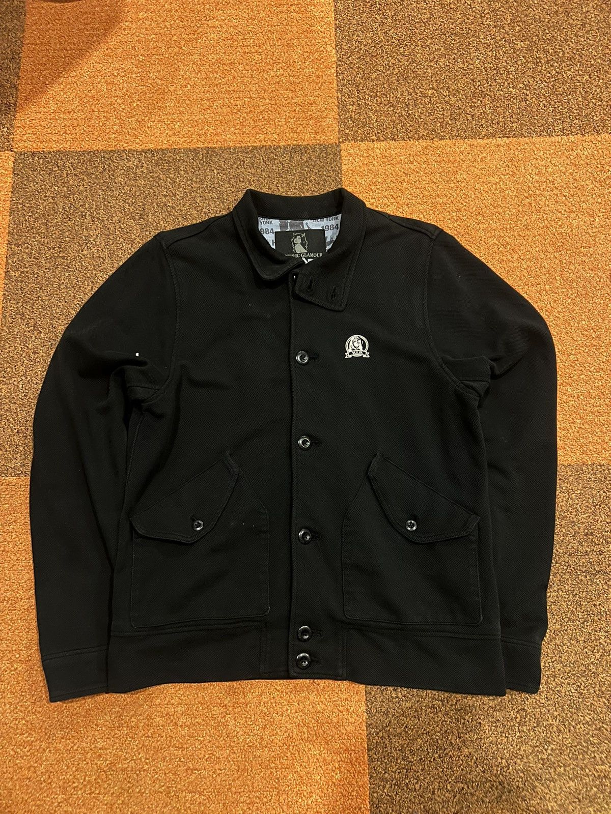 Hysteric Glamour vintage Hysteric Glamour stand collar jacket Size US L / EU 52-54 / 3 - 5 Thumbnail