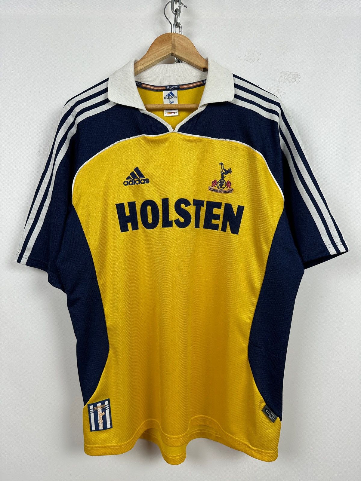 Adidas 1999/00 Adidas Tottenham Hotspur Vintage Away Jersey Size US L / EU 52-54 / 3 - 1 Thumbnail