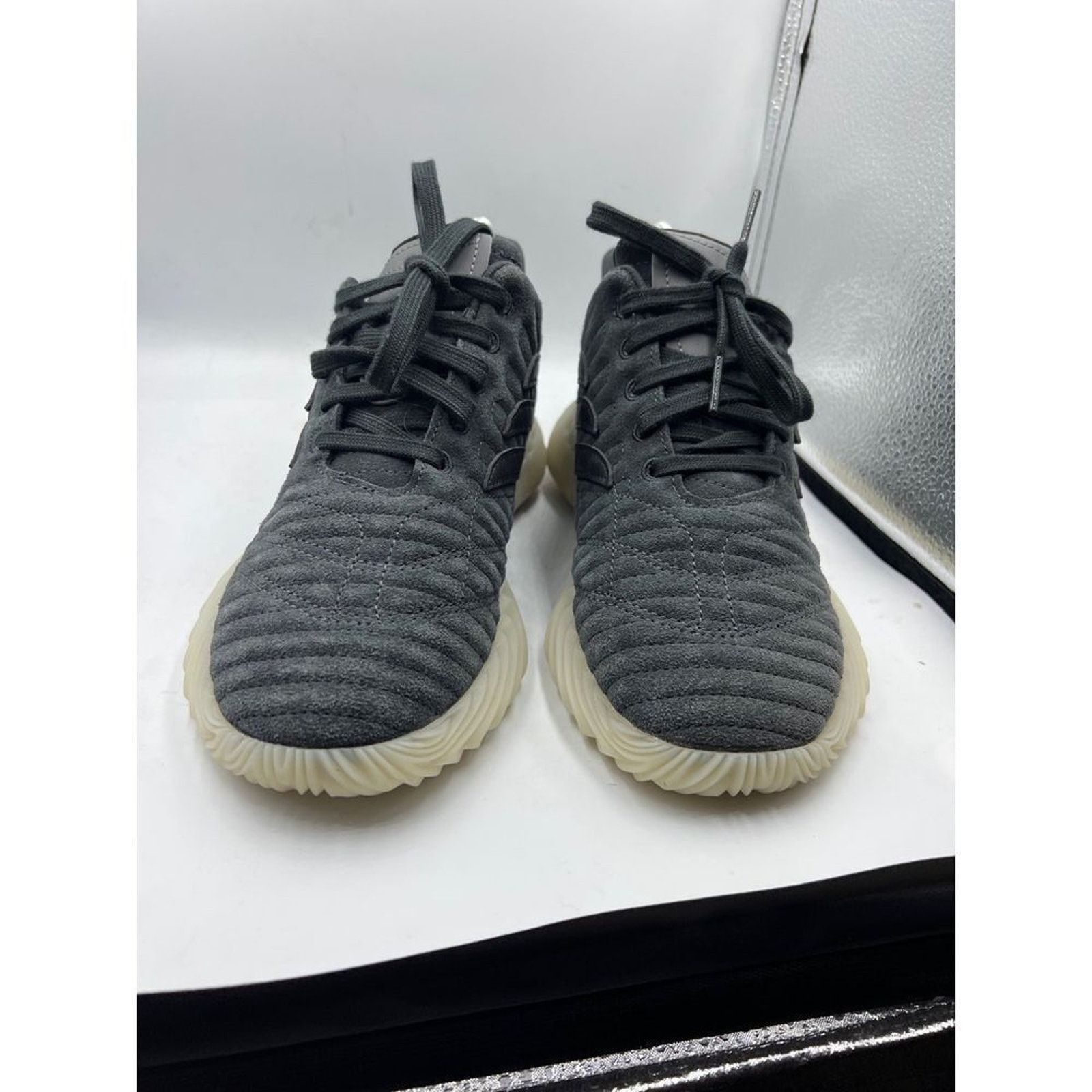Adidas Adidas sobakov black running sneakers shoes size 6 wmns 7.5 Size US 7.5 / IT 37.5 - 4 Thumbnail