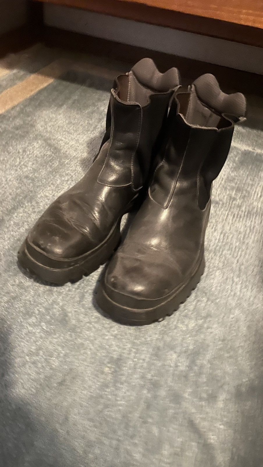 Prada Prada Vibram Sole Boots Size US 11 / EU 44 - 2 Thumbnail