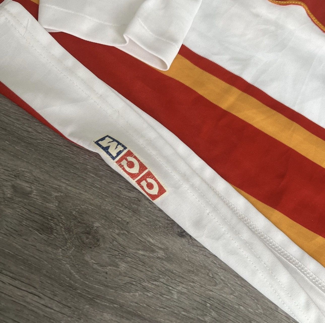 Ccm 1980s calgary flames jersey theo fluery Size US M / EU 48-50 / 2 - 10 Thumbnail