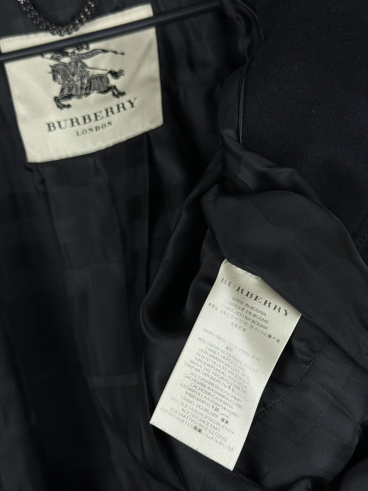 Burberry Wool coat trench Burberry original streetwear luxury item Size M / US 6-8 / IT 42-44 - 6 Thumbnail