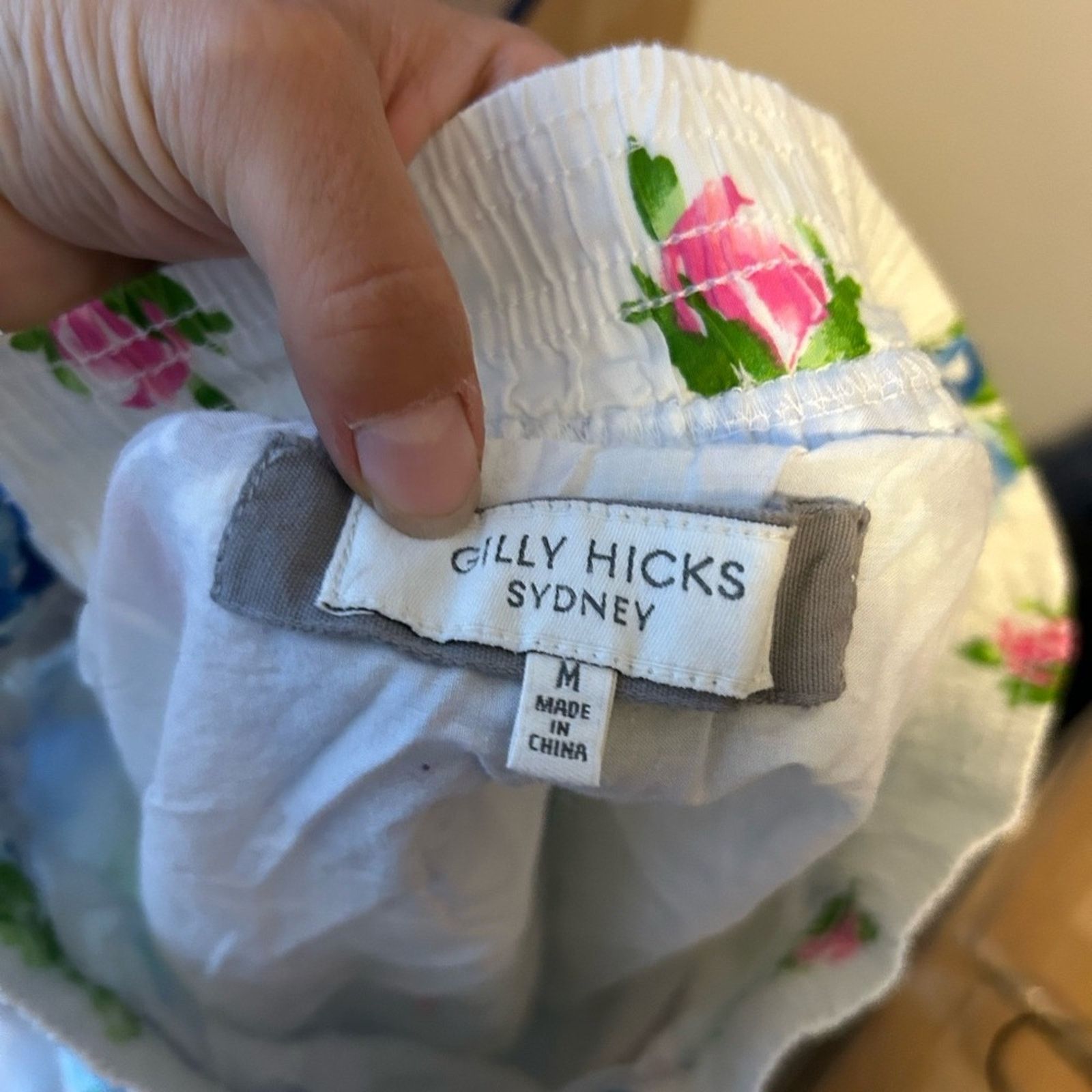Hollister Gilly Hicks Y2K Floral Mini Skirt Size 28" / US 6 / IT 42 - 4 Thumbnail
