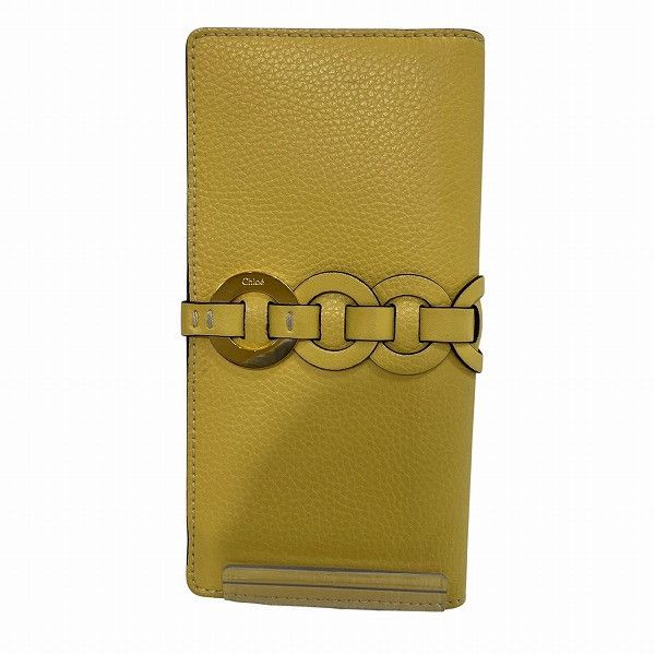 Chloe Chloe Daryl Leather Wallet Leather Short Wallet