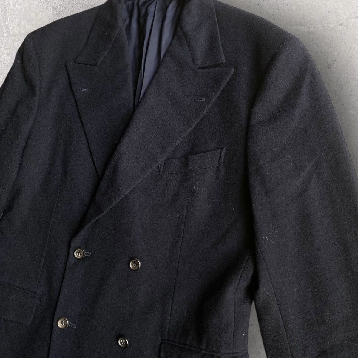Comme des Garcons Vintage 1987 Wool Oversized Blazer Size US S / EU 44-46 / 1 - 2 Thumbnail