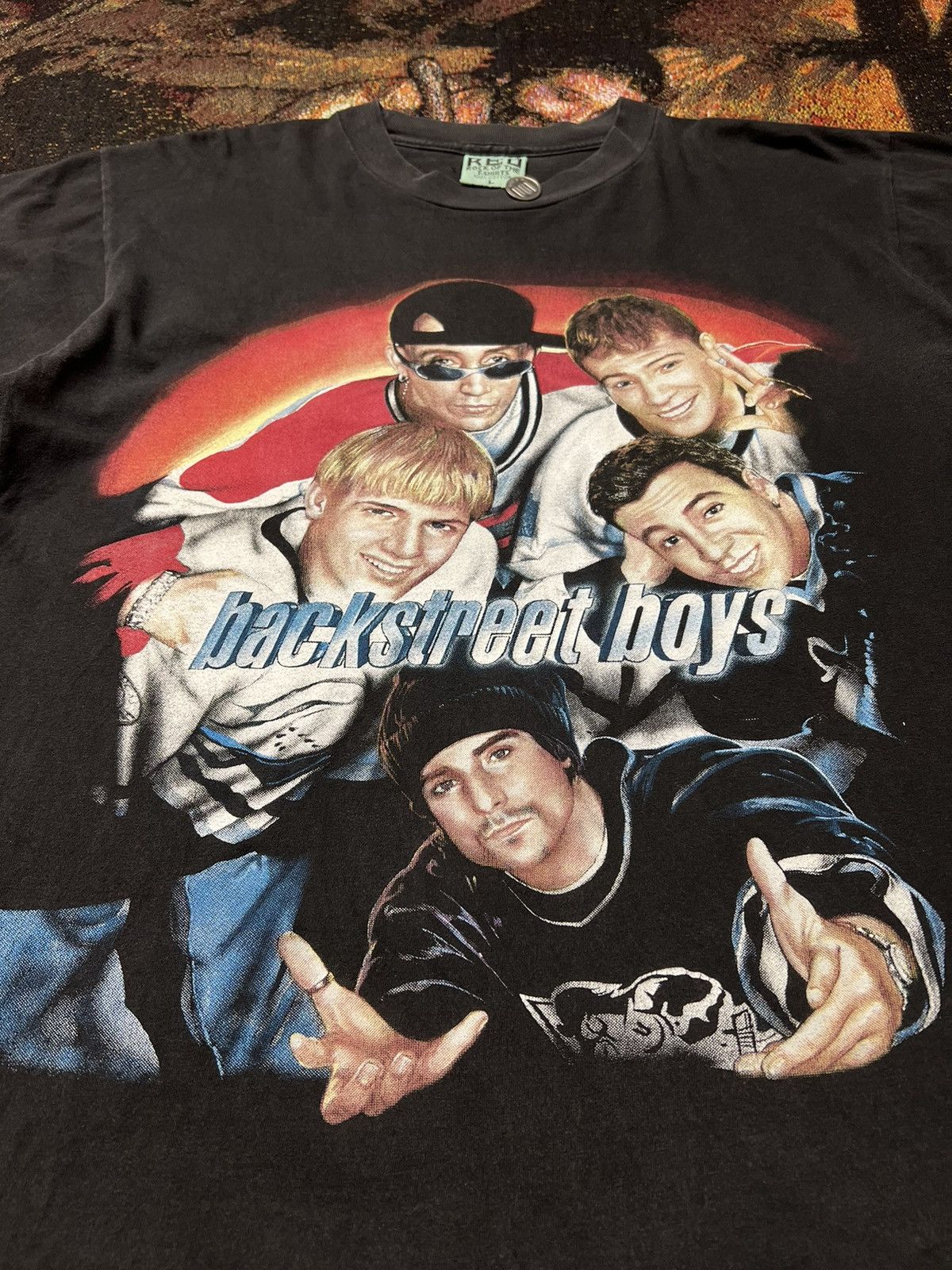 Band Tees Vintage Bootleg Backstreet Boys Tee Size US L / EU 52-54 / 3 - 1 Thumbnail