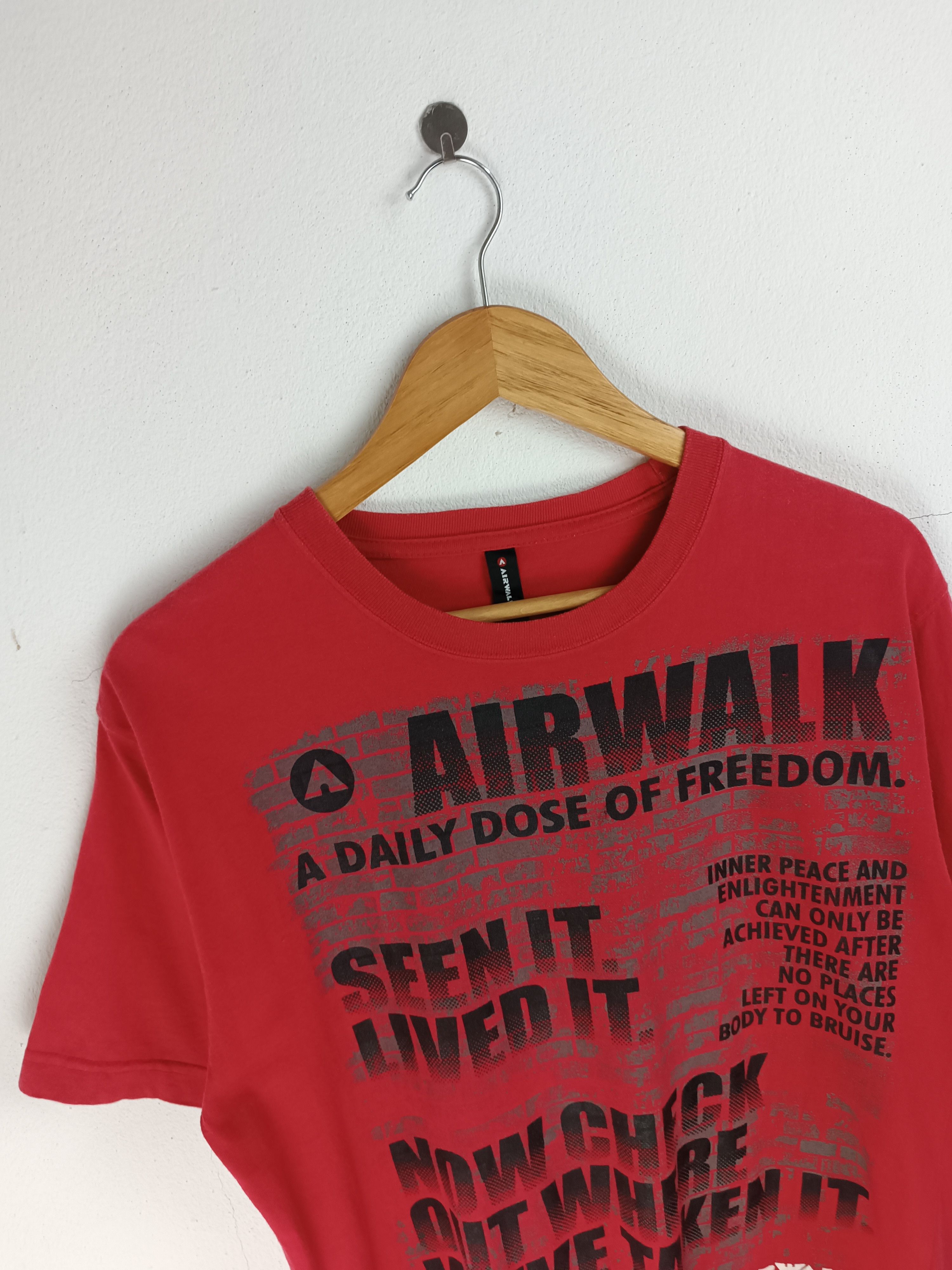 Airwalk VINTAGE Y2K AIRWALK STYLE POEM QUOTE THIS IS Y2K VERY RARE Size US M / EU 48-50 / 2 - 5 Thumbnail
