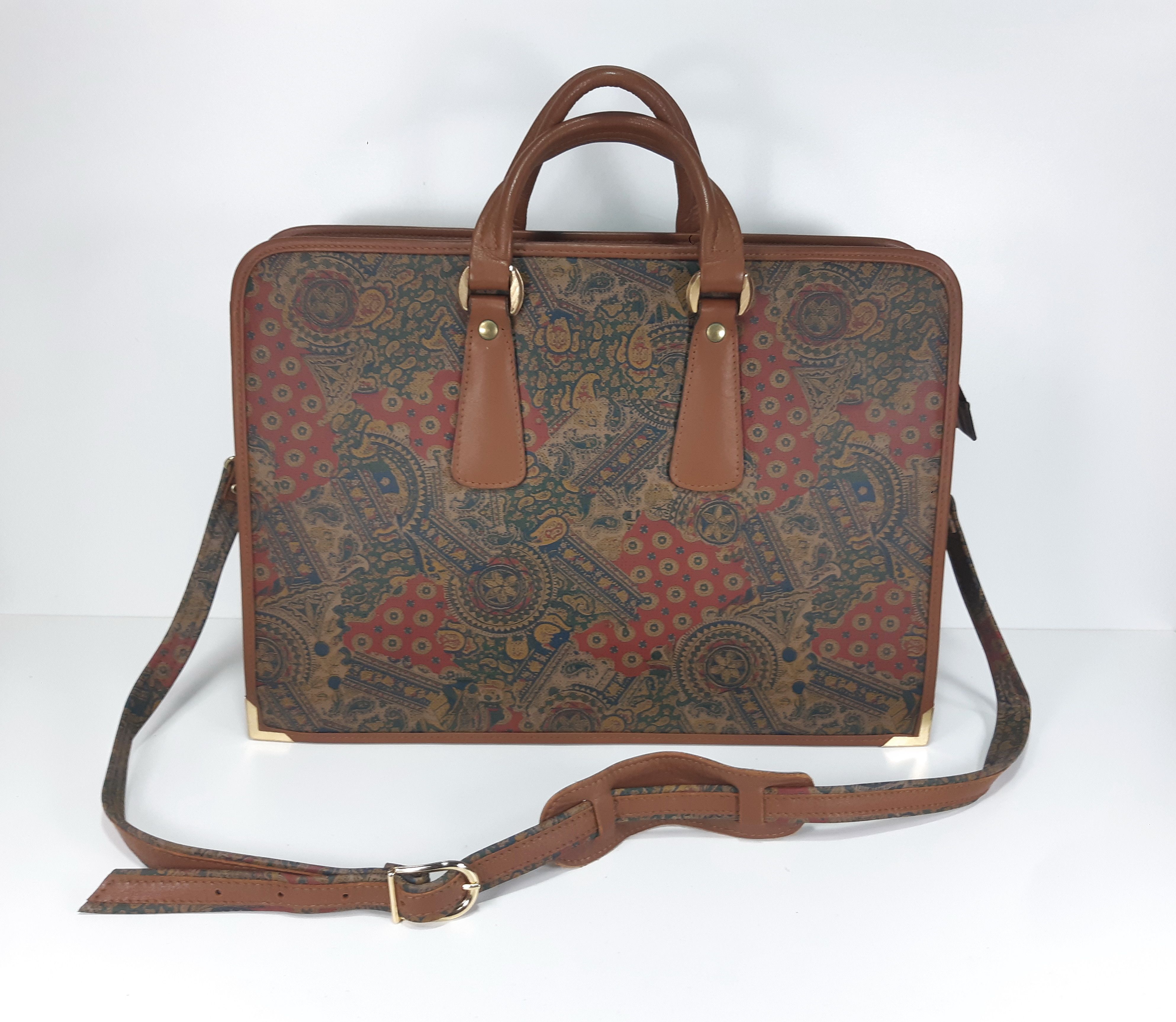 Other Vintage 80s FARMITALIA CARLO ERBA Satchel Bag NEW RARE Size ONE SIZE - 1 Thumbnail