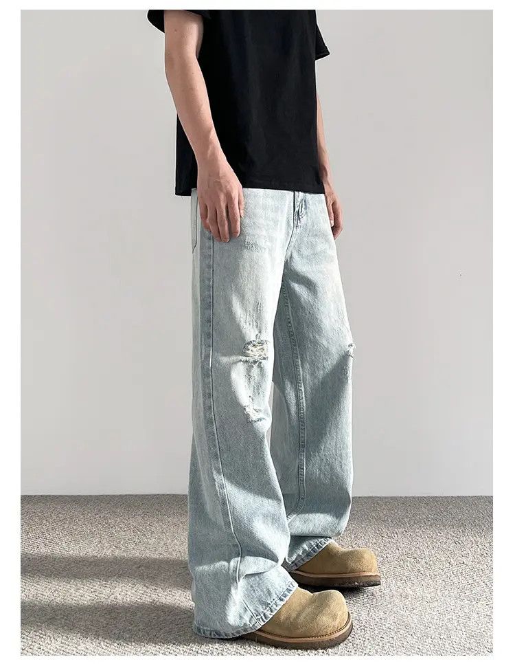 Japanese Brand × Jean Baggy Denim Jeans Size US 34 / EU 50 - 6 Thumbnail