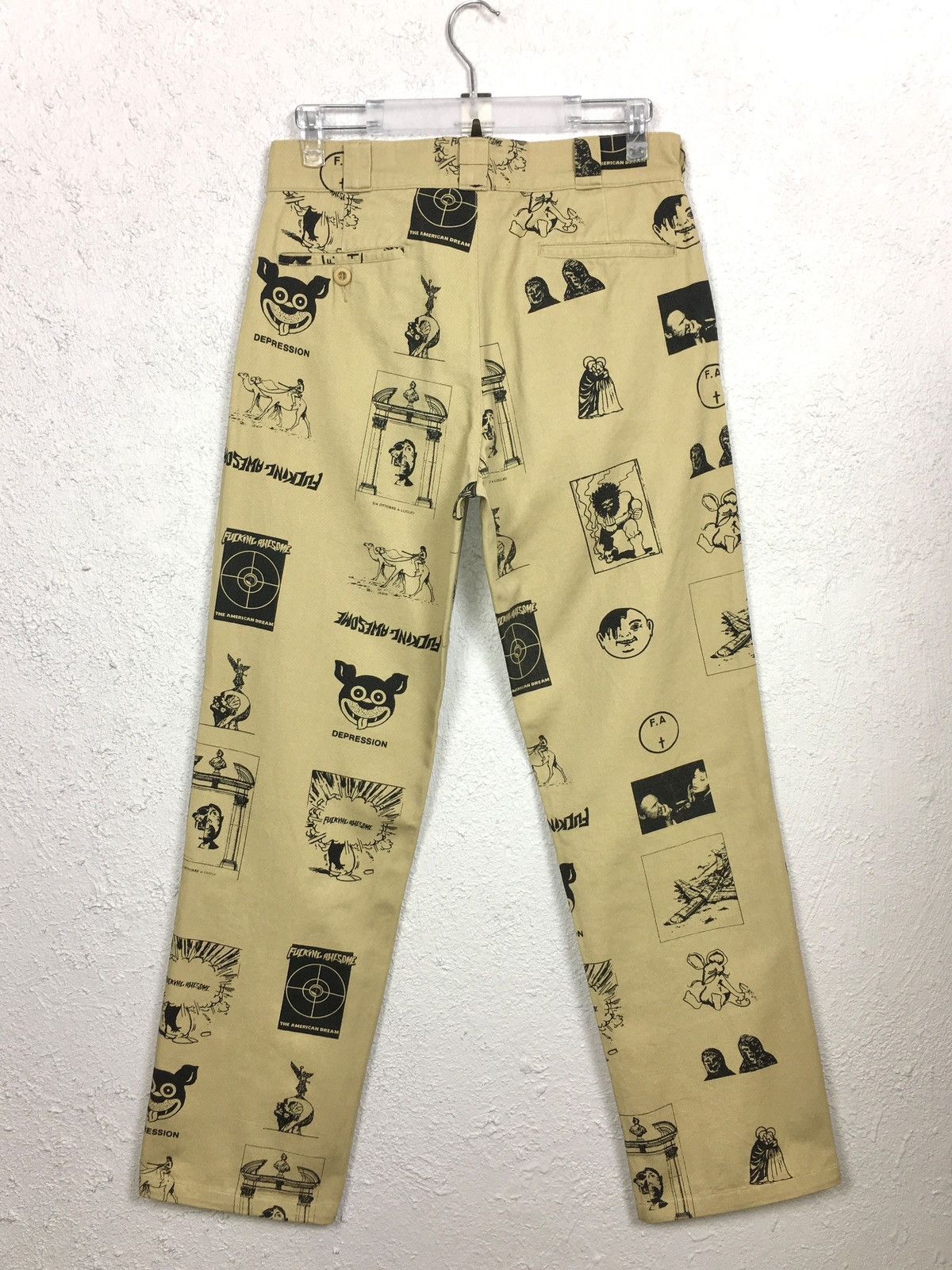Fucking Awesome trousers FUCKING AWESOME Cut Outs Work Pants y2k vintage fa Size US 32 / EU 48 - 3 Thumbnail