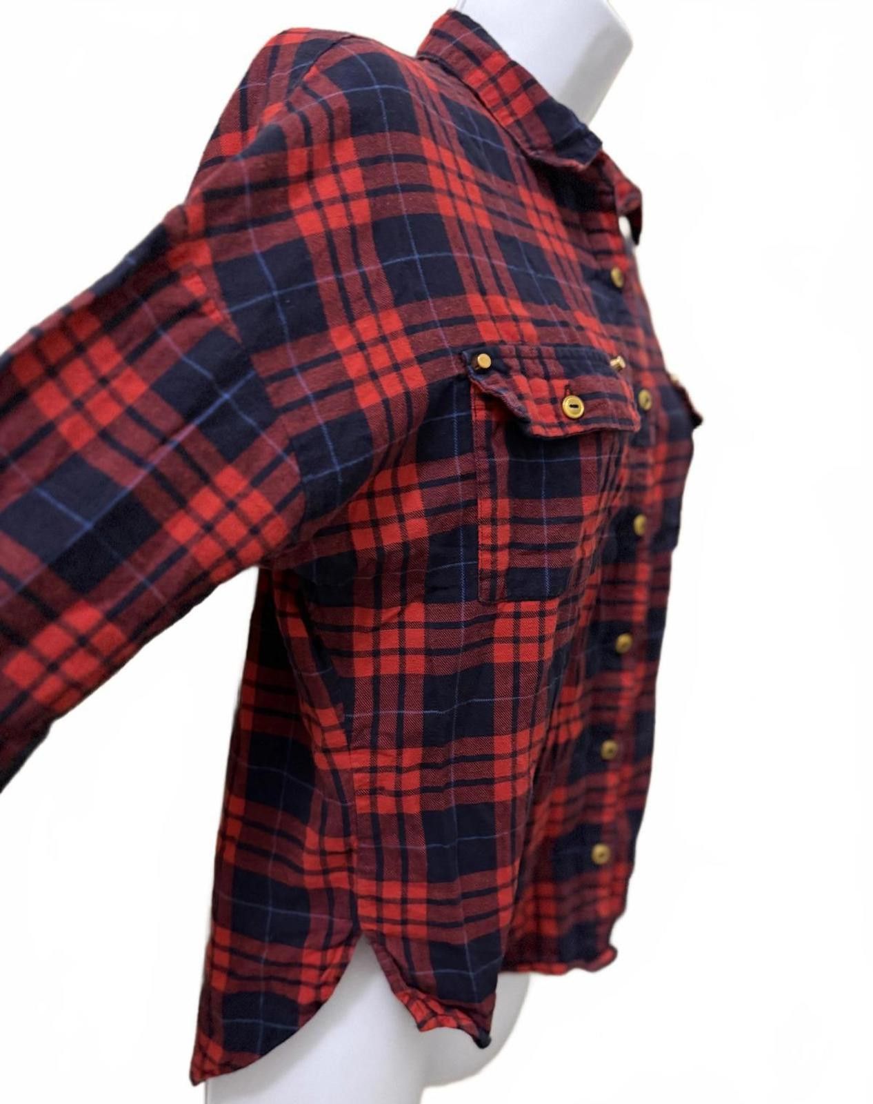 Other FIFTY STREET Flannel Longsleeve Collared Shirt (SMALL) Size S / US 4 / IT 40 - 4 Thumbnail
