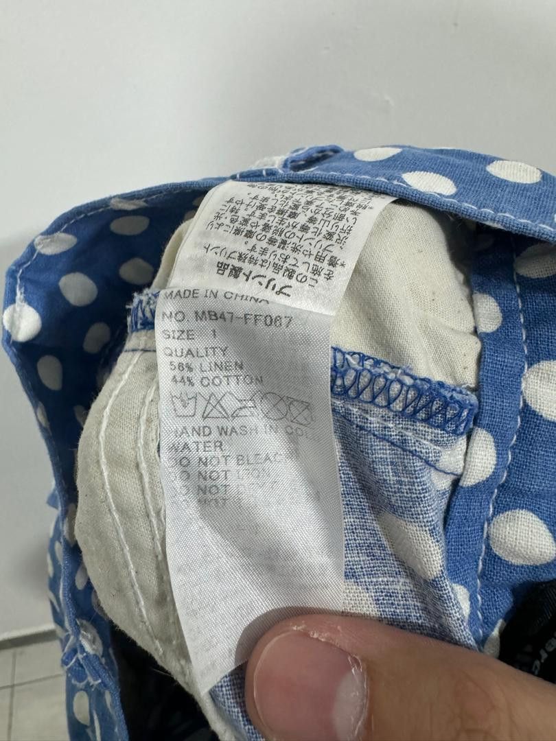 Issey Miyake × mercibeaucoup Mercibeaucoup Issey Miyake Polkadot Pants Size US 28 / EU 44 - 6 Thumbnail