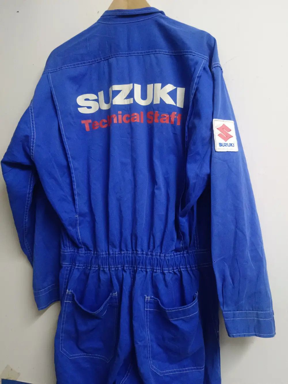 Other Vintage Racing Suzuki Coveralls Jacket Size US 40 / EU 56 - 3 Thumbnail
