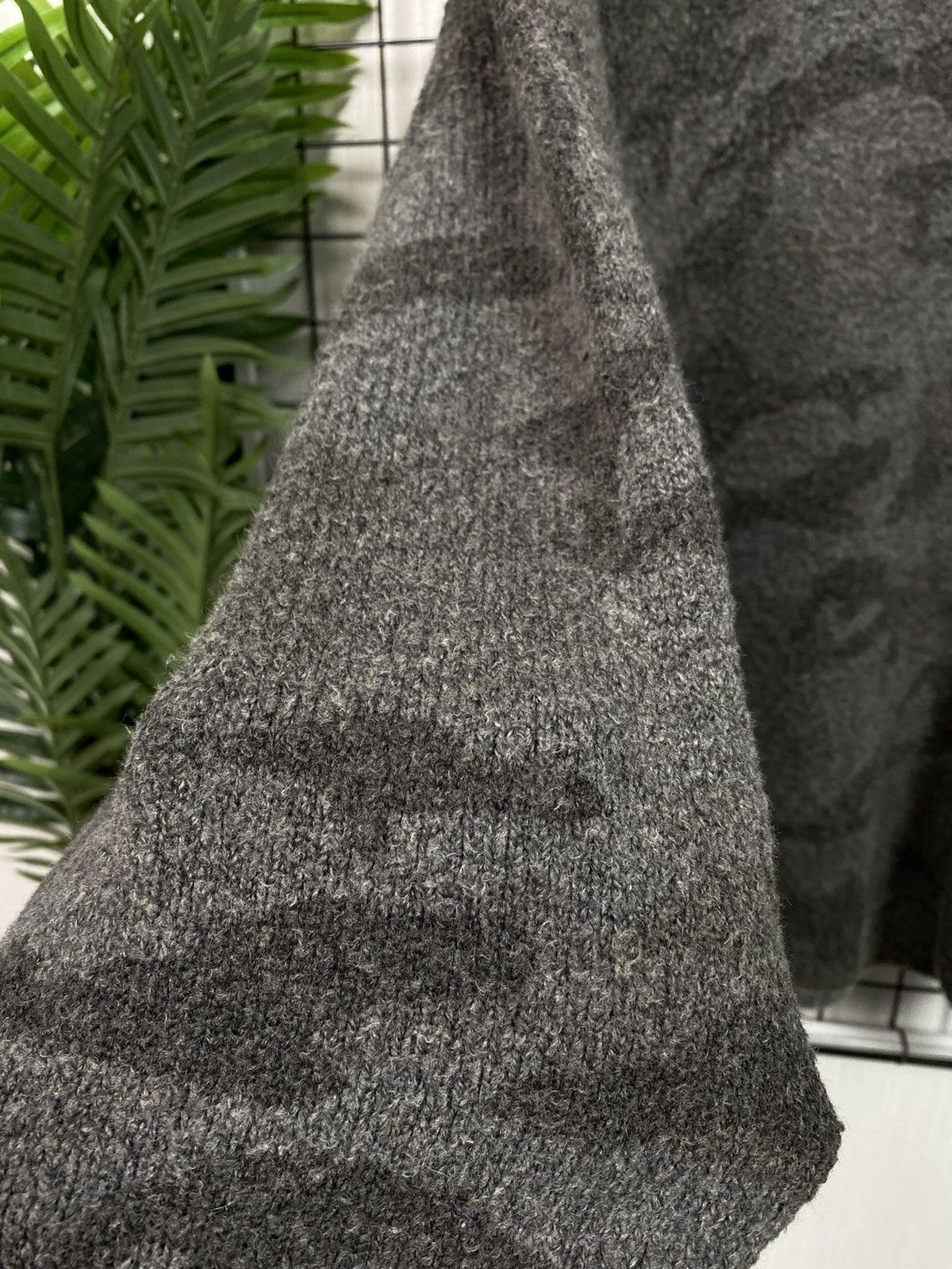 Allsaints × Designer AllSaints Camo sweater mohair men M size y2k Avant-garde Size US M / EU 48-50 / 2 - 14 Thumbnail