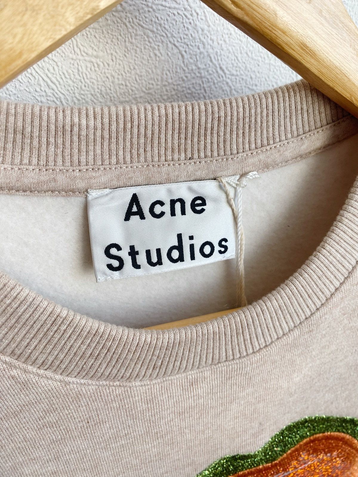 Acne Studios Acne Studios “Katja A Lurex” Appliqué Fleece Lined DressAW16 Size XXS / US 00 / IT 34 - 4 Thumbnail