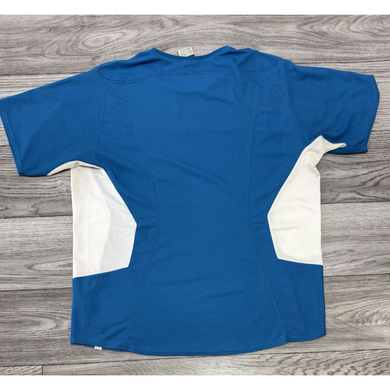 Nike VINTAGE Nike Jersey Tennis Agassi Style Mens L Blue White Shirt Size US L / EU 52-54 / 3 - 2 Thumbnail