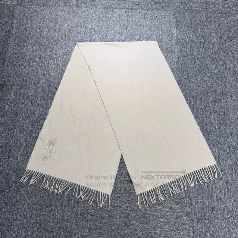 Loro Piana Loro Piana Twisted embroidery cashmere scarf Size ONE SIZE - 2 Thumbnail