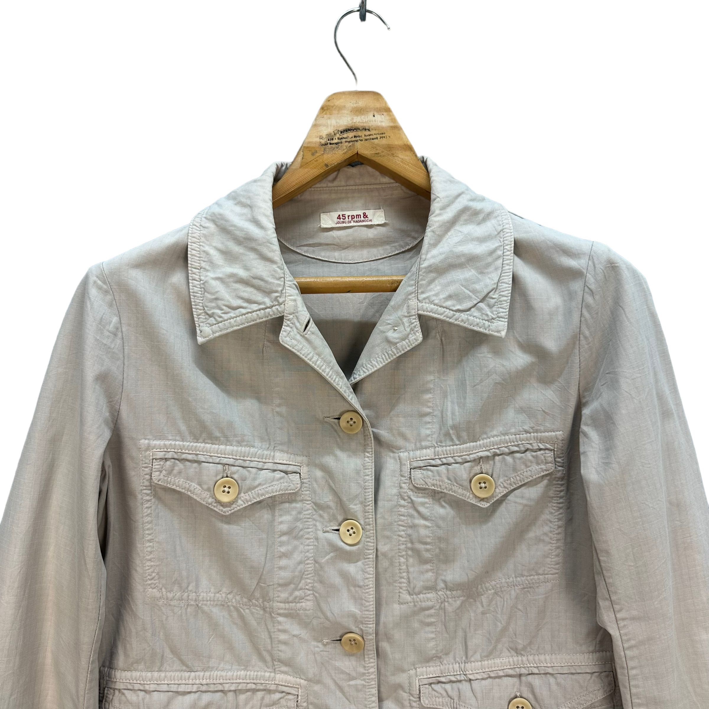 45rpm 45RPM FOUR POCKET CHORE JACKET #7972-193 Size S / US 4 / IT 40 - 2 Thumbnail