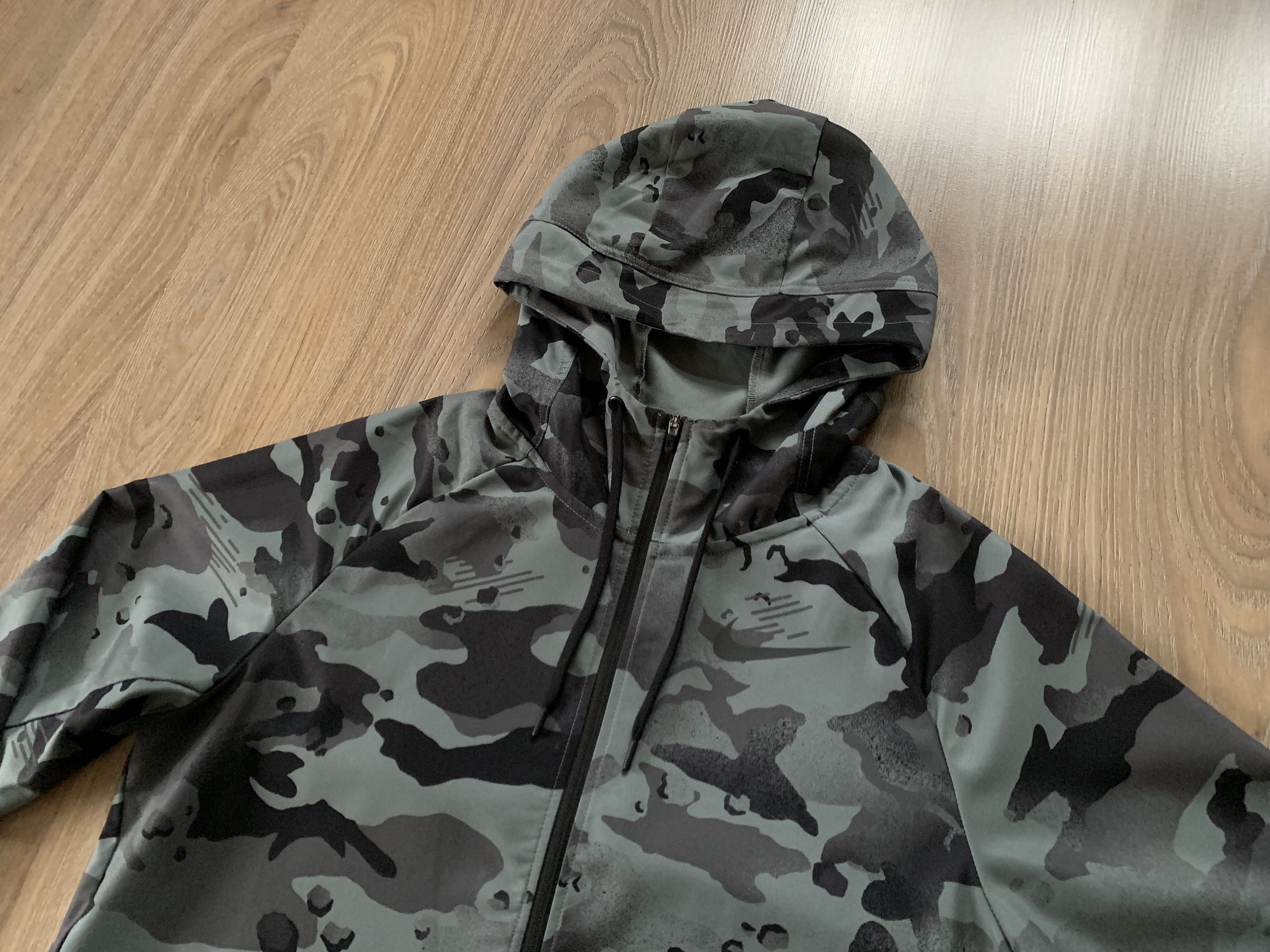 Nike Nike Pro Dri Fit Camo Zip Hoodie Size US S / EU 44-46 / 1 - 5 Thumbnail