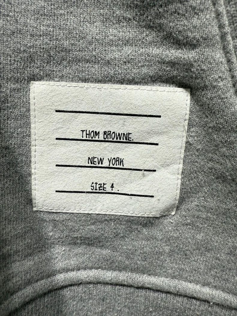Thom Browne thom browneLight gray zipper jacket 2503-Nextarrow Size US XL / EU 56 / 4 - 5 Thumbnail