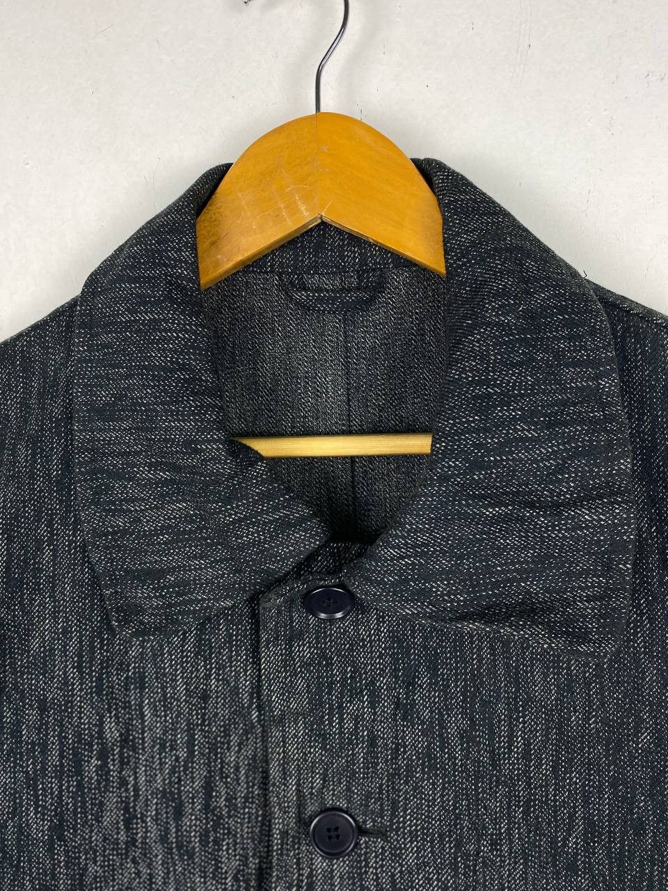 Japanese Brand japanese brand salt and pepper denim jacket nice design Size US M / EU 48-50 / 2 - 2 Thumbnail