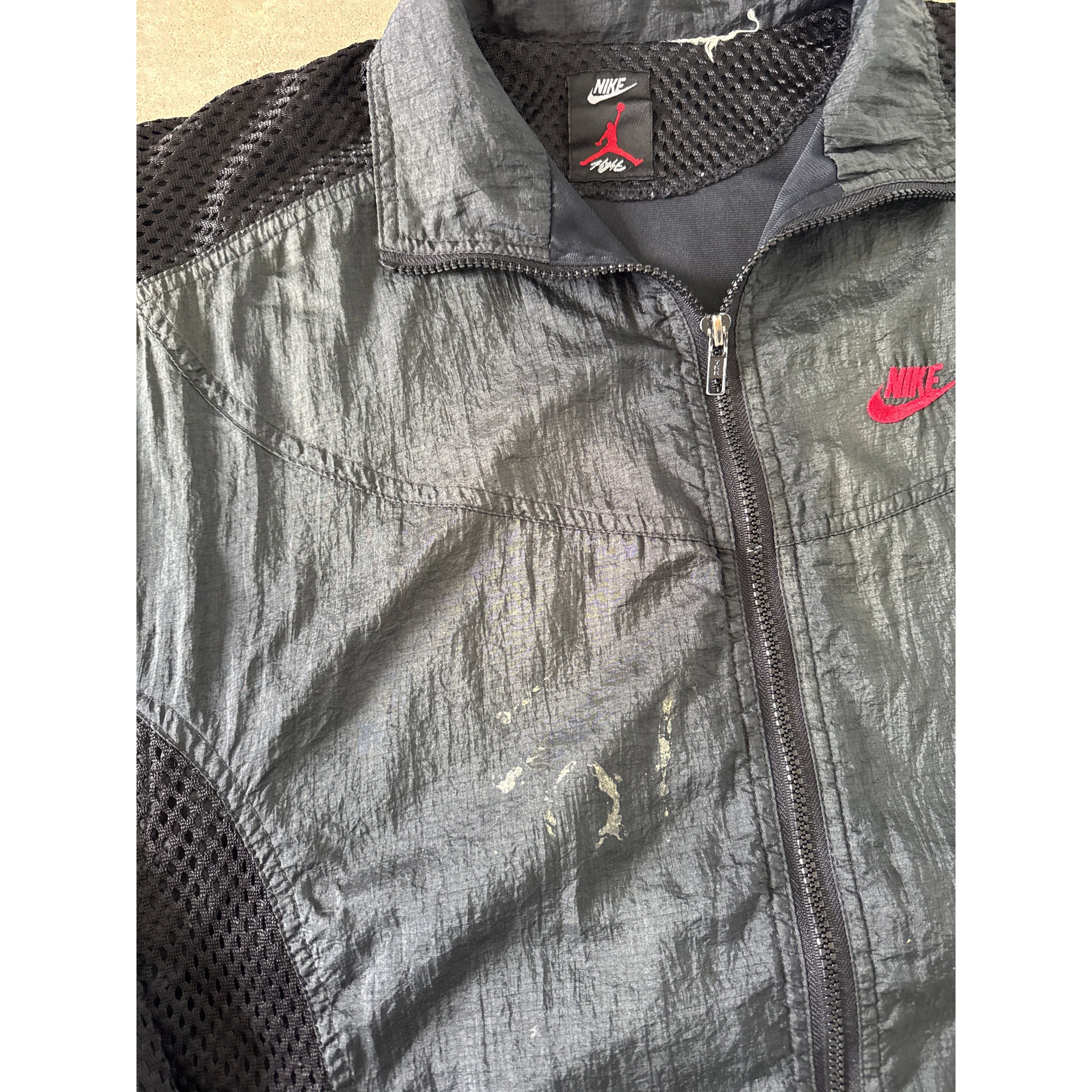 Nike Vintage 80s Nike Jordan Flight Track Jacket Size US XL / EU 56 / 4 - 3 Thumbnail