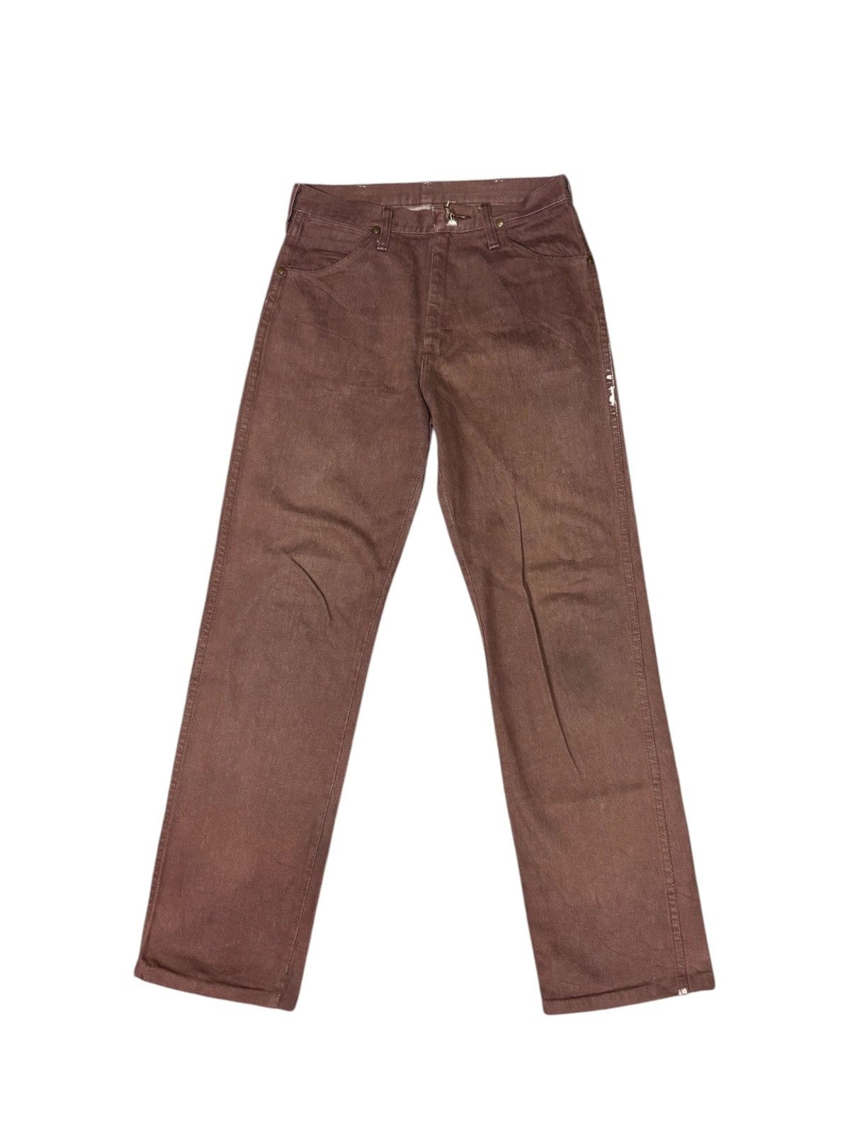 Wrangler vintage Wrangler brown denim pant Size US 30 / EU 46 - 1 Thumbnail