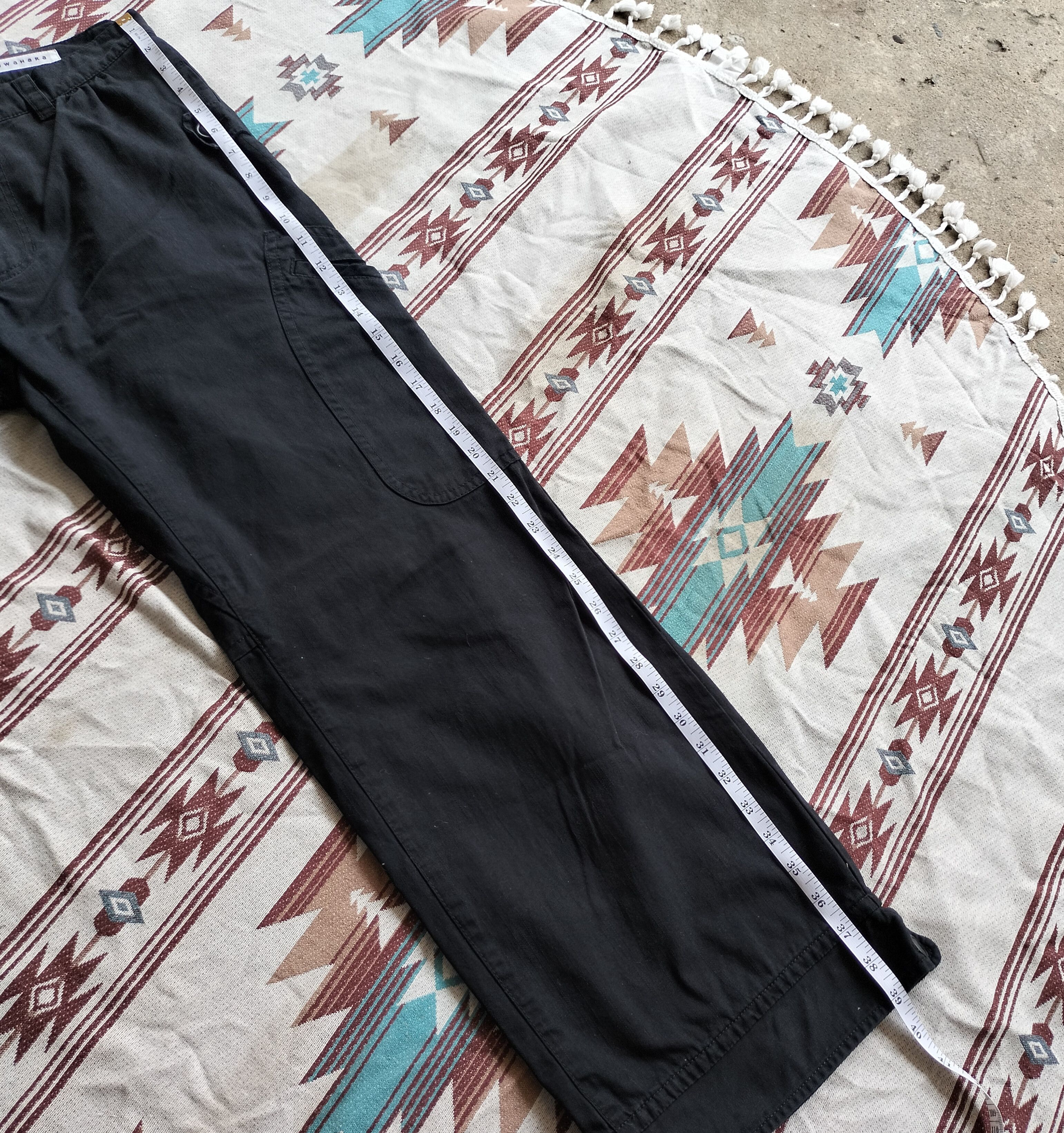 Issey Miyake SunaoKuwahara cargo wide leg bush pants Size US 31 - 17 Thumbnail