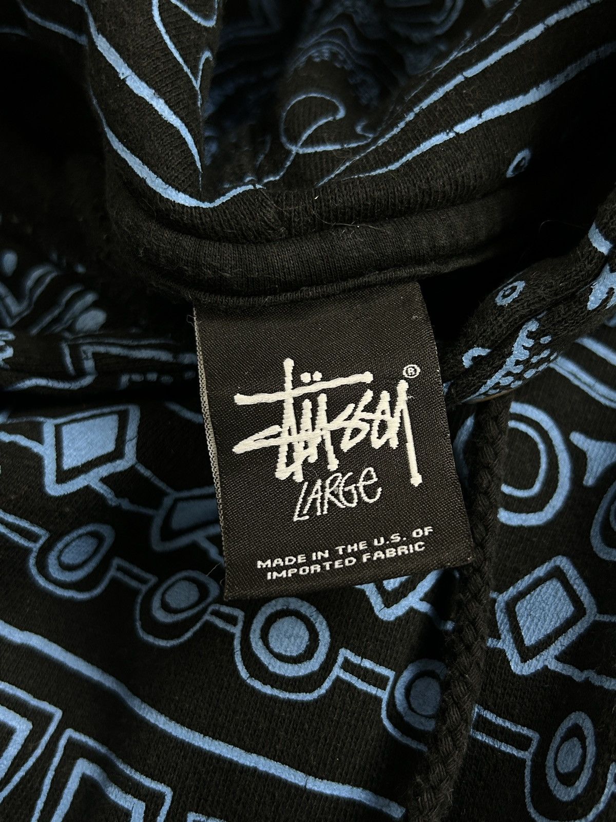 Stussy 00s Vintage Stussy TomTom Pullover Hoodie Size L Size US L / EU 52-54 / 3 - 7 Thumbnail