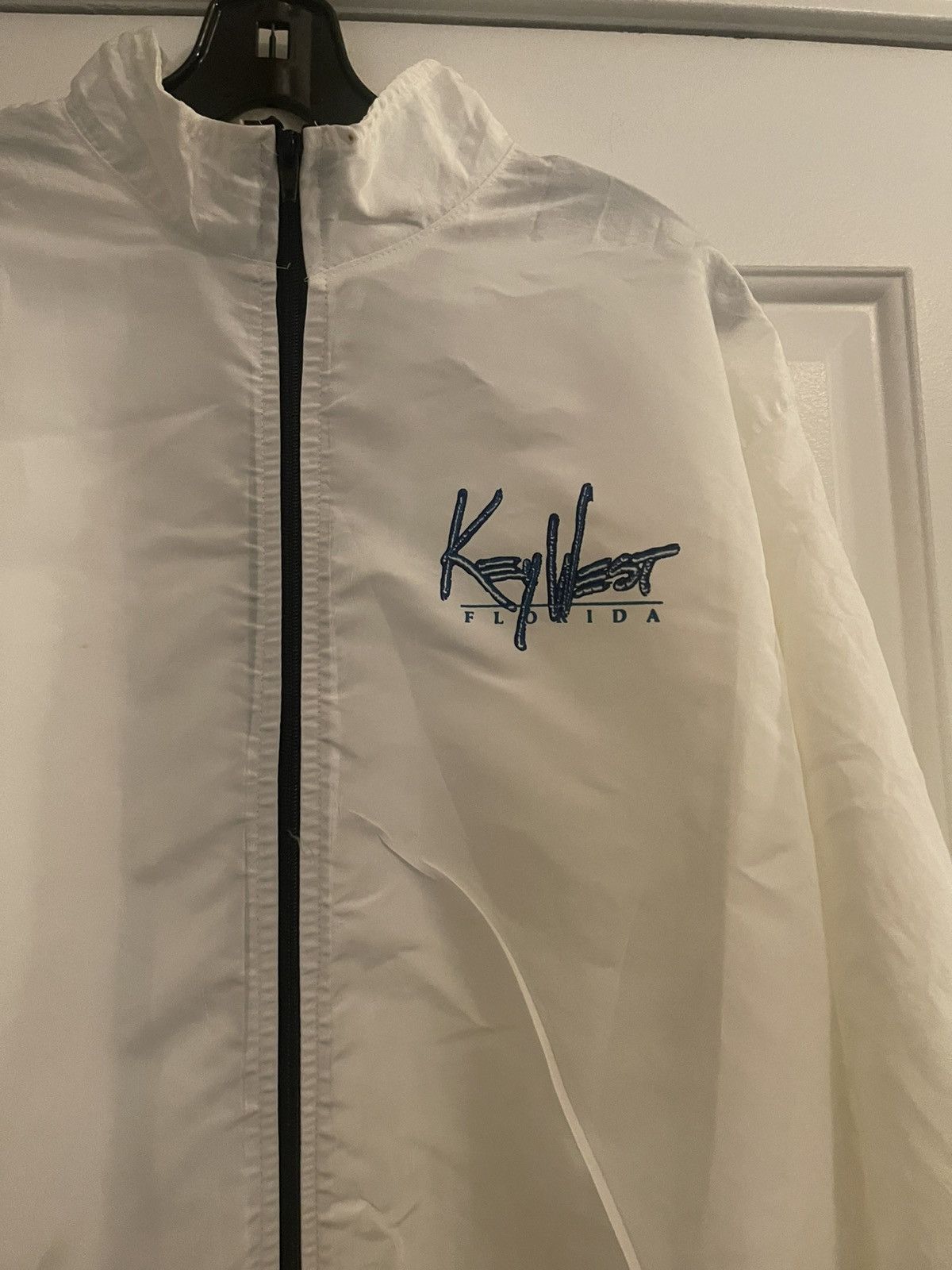 Vintage Vintage 1980s-1990s Key West Florida White Windbreaker (XL) Size US XL / EU 56 / 4 - 2 Thumbnail
