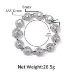Japanese Brand × Jewelry 12 mm Round Zircon bracelet Size ONE SIZE - 4 Thumbnail