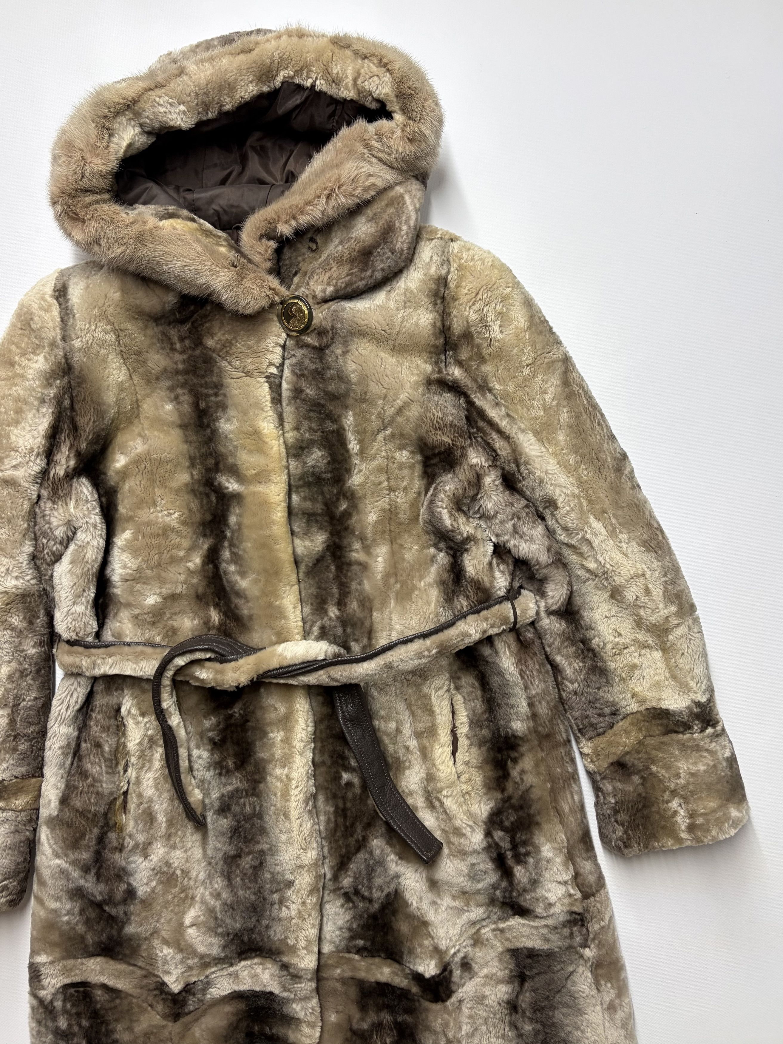 Vintage Vintage Women's Real Fur Coat Size XL / US 12-14 / IT 48-50 - 5 Thumbnail