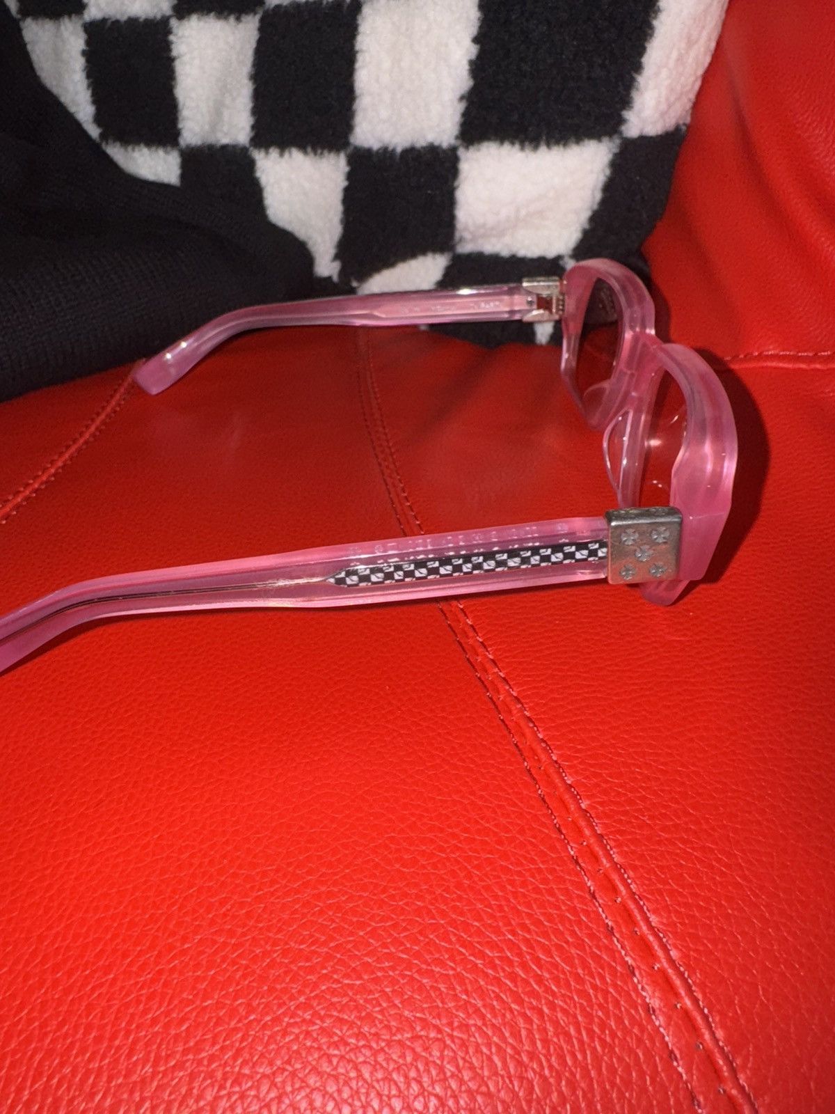 Chrome Hearts Pink Chrome Hearts Matty Boy pink sunglasses Size ONE SIZE - 5 Thumbnail