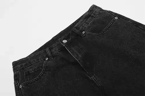 Jean American style washed distressed bootcut jeans Size US 32 / EU 48 - 4 Thumbnail