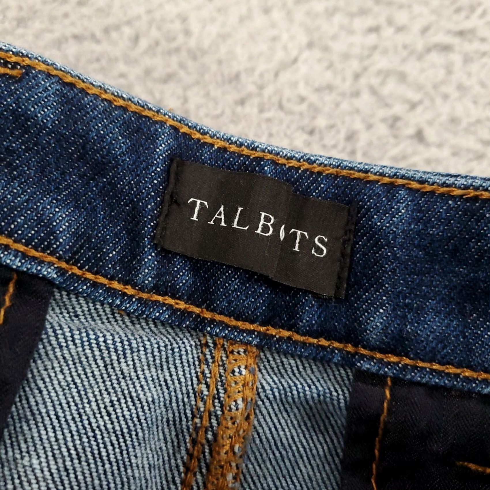 Talbots Talbots Slim Straight Ankle Jeans Womens Size 16 Dark Blue Wash Slimming Stretch Denim 5-Pocket Inseam 27in Size 38" / US 16 / IT 52 - 6 Thumbnail