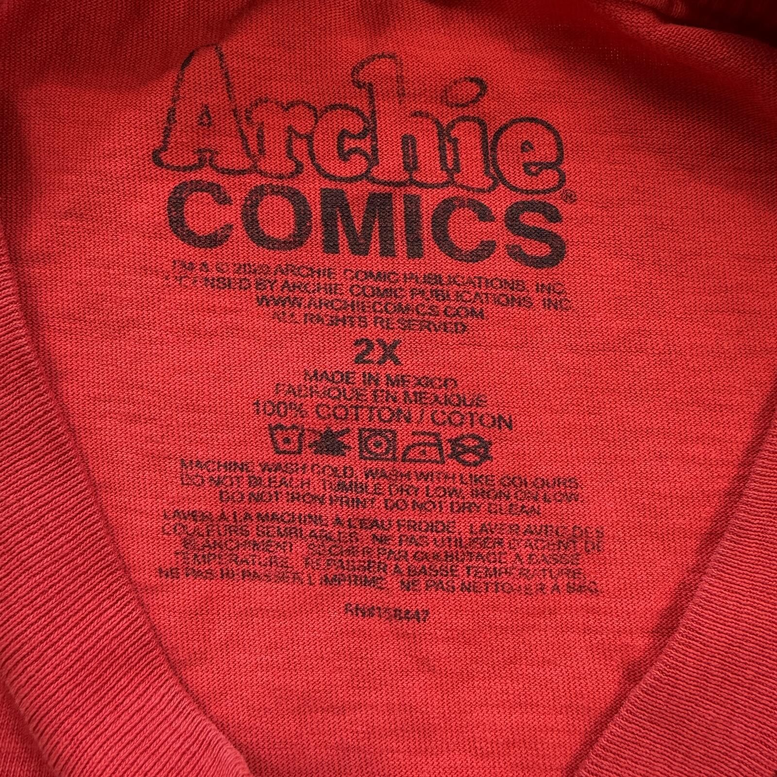 Other Archie Comics Chilling Adventures Of Sabrina T Shirt Red XL Size US XL / EU 56 / 4 - 4 Thumbnail