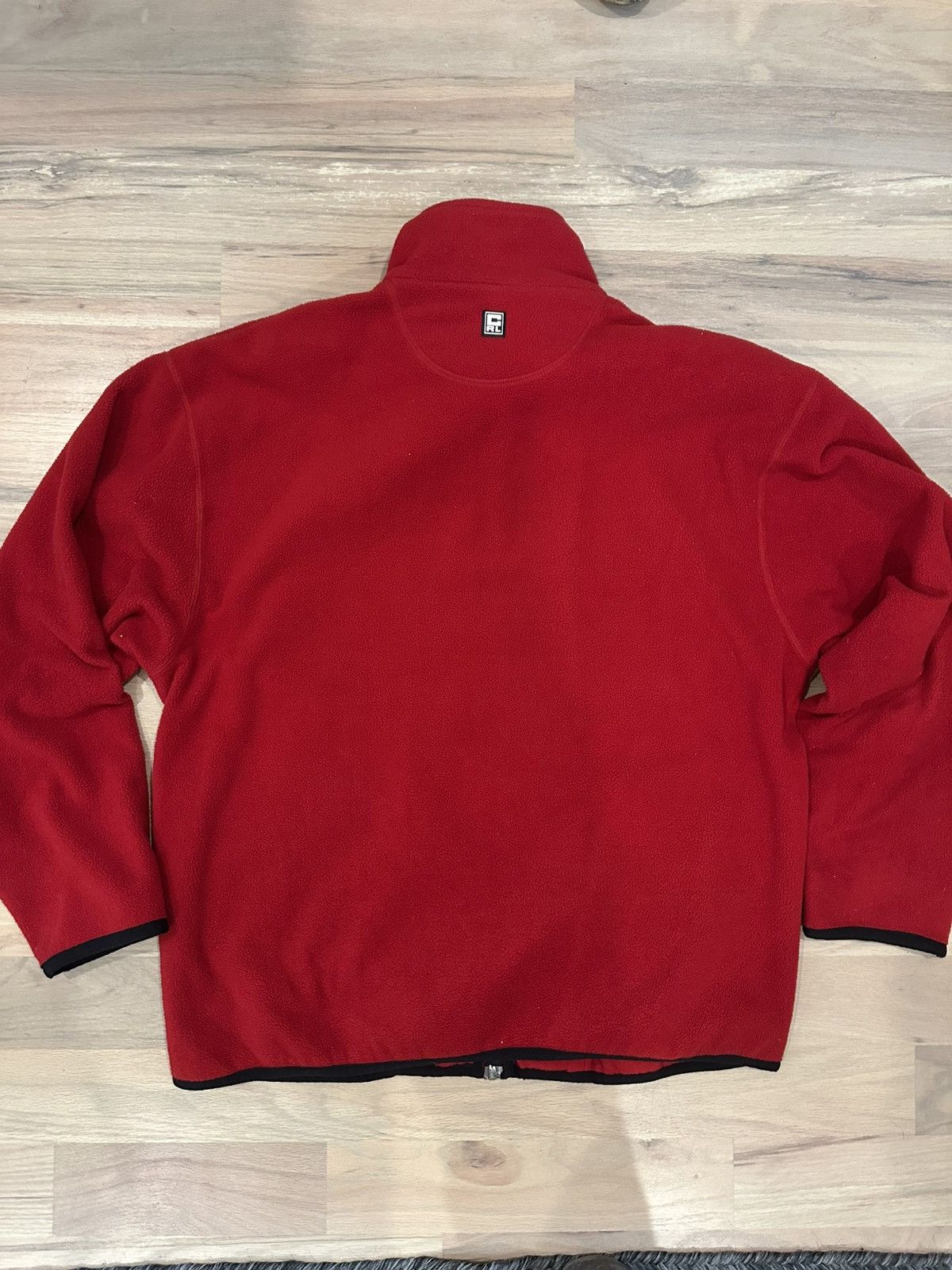 Chaps Ralph Lauren Vintage Chaps Ralph Lauren Red Zip Up Fleece XL Size US XL / EU 56 / 4 - 8 Thumbnail